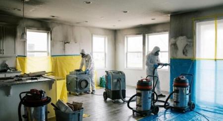 Nettoyage apr&egrave;s un incendie : intervention rapide et d&eacute;sinfection